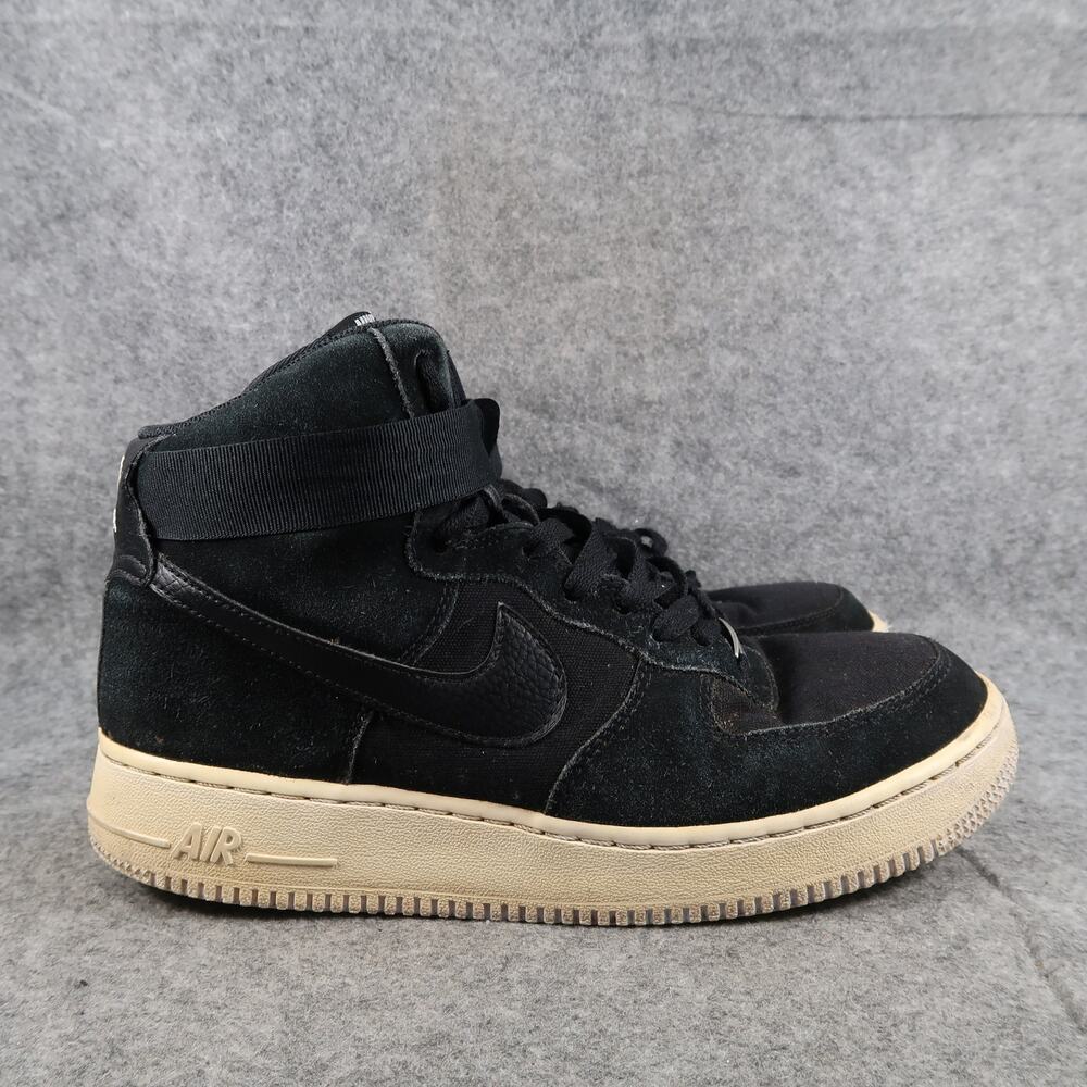 Nike Shoes Mens 8.5 Air Force 1 High 07 Sneakers Black Lace Up Casual Lifestyle